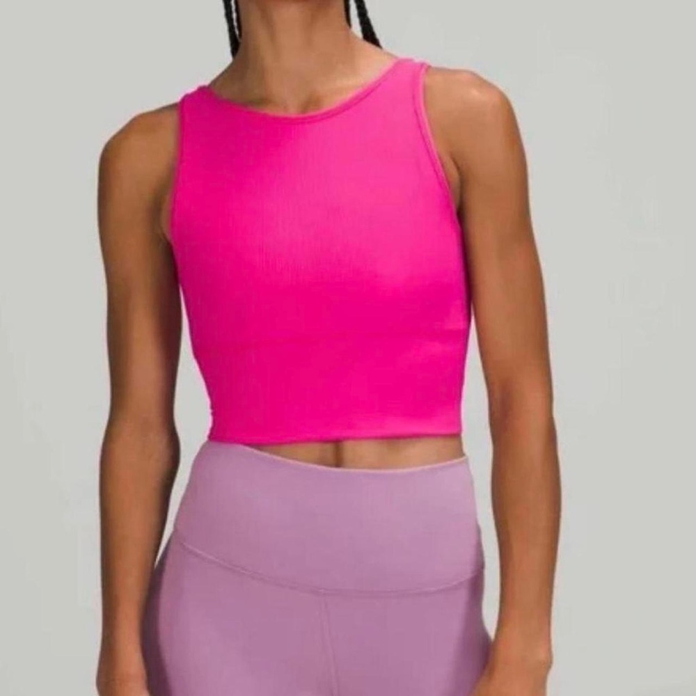 Power Pivot Ribbed Tank Top